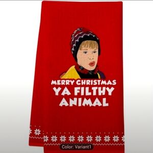 Home Alone Funny Hand Towel